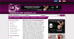 Desktop Screenshot of cosmetologybureau.com